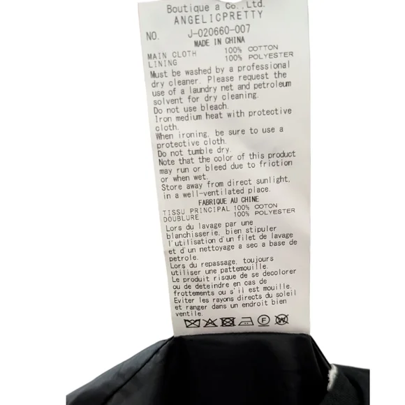 ANGELIC PRETTY Gothic Lolita Bowtie JKS Dress Ruffle Sleeveless Black/White Lace - Picture 6 of 6